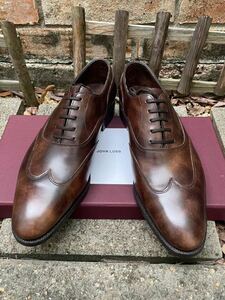 John lobb ジョンロブ Warwick 7.0E ミュージアムカーフ ブラウン museum calf brown