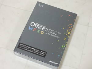 A-02637●新品未開封 Microsoft Office Mac 2011 Home & Business 1ユーザー 2Mac