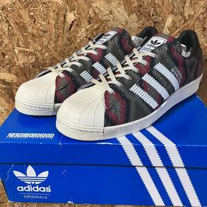 adidas SUPER STAR NEIGHBORHOOD NH SHELLTOE US11.5 29.5cm コラボ 別注 限定 superstar スーパースター ネイバーフッド