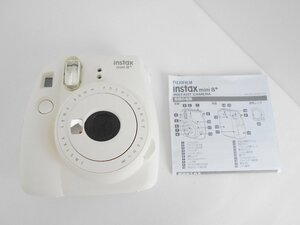 ● フジフイルム インスタントカメラ instax mini 8+ 「チェキ」 WHITE　白