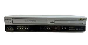 24H03-21N：HITACHI DVL-PF9 VHS/DVDプレーヤー ビデオ一体型