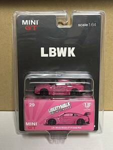 MINI GT ミニGT MINIGT 1/64 LBWK liberty walk TSMモデル1/64 LB WORKS ワークス日産 Nissan GT-R R35 リバティーウォーク レア 29