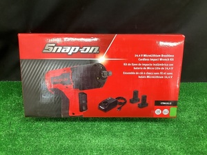 未使用品 スナップオン Snap-on 3/8 14.4V コードレス インパクトレンチ CT861GJ2 グリーン マイクロリチウムスターターセット