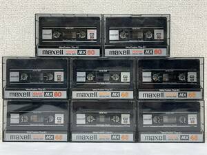 ●○Z414 maxell カセットテープ METAL POSITION メタル Metaxial MX60 他 8本セット○●