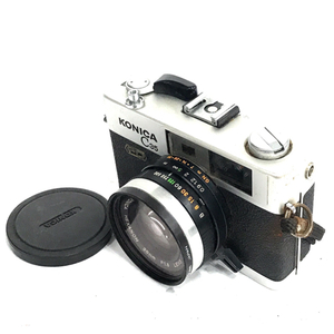 KONICA C35 FD HEXANON 38mm 1:1.8 コンパクトフィルムカメラ マニュアルフォーカス QR043-403