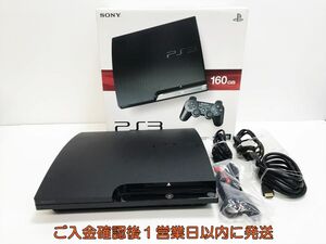【1円】PS3 本体 セット 160GB ブラック SONY PlayStation3 CECH-2500A 初期化/動作確認済 プレステ3 K06-005yk/G4