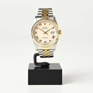 【本物/稼働品】ロレックス オイスターパーペチュアル デイトジャスト Ref.16233 Gカード コマ付 ROLEX OYSTER PERPETUAL DATE JUST 腕時計