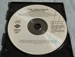 CD　　SAMANTHA FOX　　Sam Thing Remixed　　　盤のみ