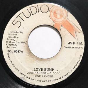 試聴 / LONE RANGER / LOVE BUMP /Rougher Yet Riddim/Studio One/Reggae/Dancehall/