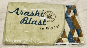 嵐 ARASHI BLAST in Moyagi LIVE TOUR 2015年 宮城限定公演 公式グッズ フード付ロングマフラータオル 新品未開封