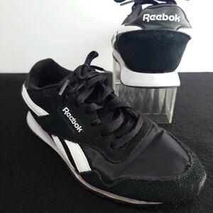 Reebok リーボック ROYALE ULTRA ロイヤルウルトラ スニーカー シューズ 靴 23.5cm レディース ブラック 黒 古着