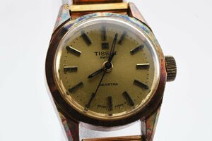 ティソ SEASTAR ゴールド ラウンド レディース 手巻き 腕時計 TISSOT