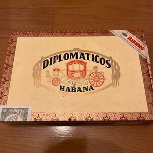 DIPLOMATICOS葉巻空箱　ヒュミドール1スタ