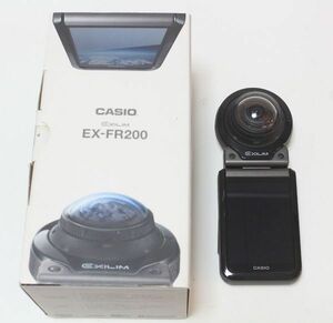 ◇ CASIO EXILIM EX-FR200 デジタルカメラ ◇MHD13649　全天周 360度 全方位