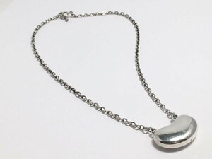 ☆中古☆GEORG JENSEN ジョージ ジェンセン ビーンズ ネックレス ペンダント 167 約40cm 925S シルバー デンマーク