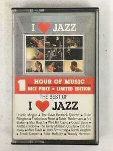 ■□T338 THE BEST OF I LOVE JAZZ マイルス・デイビス セロニアス・モンク 他 カセットテープ□■