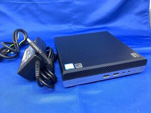 【hp】ProDesk 400 G4 DM Core i5-8500T 2.30GHz 8GB SSD256GB Windows10Pro 中古小型デスクトップ