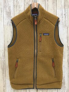 129A patagonia Retro Pile Vest パタゴニア 22820 レトロパイルベスト ブラウン【中古】