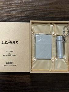 zippo LUCKY STRIKE 130th ANNIVERSARY 限定品 ラッキーストライク 2000年製 L.S./M.F.T 1871-2001 130周年記念 専用ケース 保証書