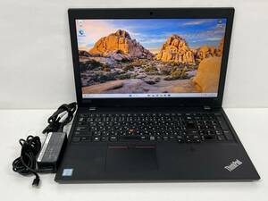 Lenovo ThinkPad L580 TP00097A / Core i5-8250U 1.6GHz / 8GB / SSD 256GB / Window 11Pro、動作確認済み