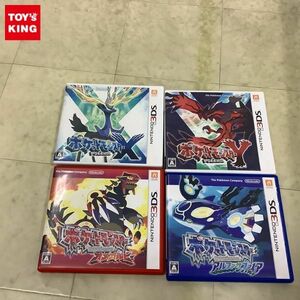 1円〜 ニンテンドー3DSソフト ポケットモンスターX、Y、アルファサファイア、オメガルビー