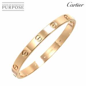 カルティエ Cartier ラブ ブレス #16 K18 PG ピンクゴールド 750 ブレスレット バングル Love Bracelet 【証明書付き】 90217159
