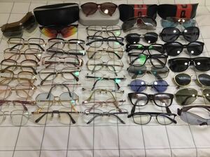 39点 まとめ売り RAYBAN silhouette Burberry PRADA GUCCI charmant DIOR rodenstock 他ブランド 眼鏡 サングラス