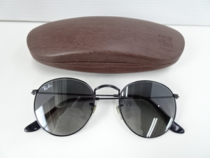 4M474MZ◎Ray-Ban レイバン RB3447-N ROUND METAL ラウンドメタル サングラス◎中古