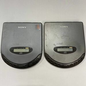 CW54 現状品 SONY D-311 2台 まとめて Discman CD WALKMAN ポータブル CDプレーヤー ディスクマン CDウォークマン ソニー