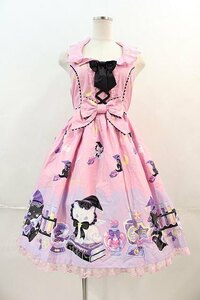 Angelic Pretty / Magical Milk Catsジャンパースカート ピンク I-24-03-29-007-AP-OP-HD-ZI