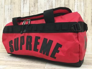 146B Supreme×THE NORTH FACE 19ss Arc Logo Small Base Camp Duffle Bag シュプリーム【中古】