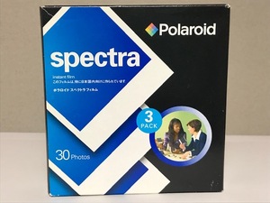 当時物 2004年 Polaroid ポラロイド スペクトラフィルム 10枚入 3パックセット 有効期限2009年4月 インスタントフィルム レトロ 希少