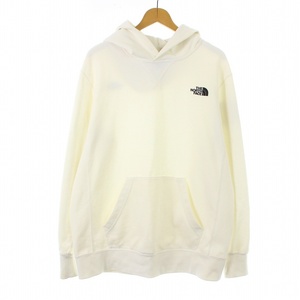 THE NORTH FACE Square Logo Hoodie スクエアロゴフーディー パーカー スウェット プルオーバー 長袖 XL 白 ホワイト NT11953