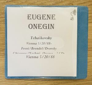 小澤征爾／ウィーン国立歌劇場1988　チャイコフスキー「エウゲニ・オネーギン」フレーニ　ドヴォルスキー　ブレンデル　ステレオライヴ