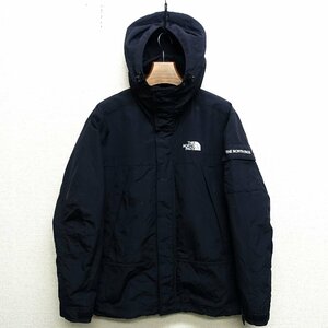 THE NORTH FACE ノースフェイス 腕ロゴ マウンテンパーカー メンズ Sサイズ 正規品 ブラック A5253