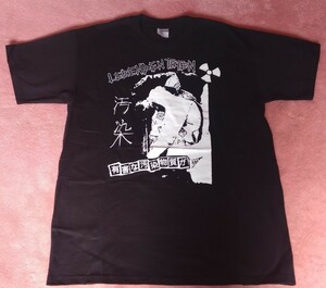 LEBENDEN TOTEN / LIVE TOUR 2008-2009 Tシャツ 黒 Mサイズ 未着用品 HARDCORE PUNK Noise CRUST ハードコアパンク ノイズコア クラスト