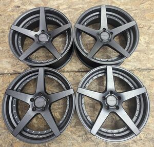 【希少！】MID.R WHEELS S5.1D 19インチ 8.5J ＋38 9.5J ＋45 PCD114.3 5穴 アルミ 4本 アルファード ヴェルファイア エクストレイル