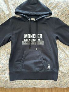 MONCLER モンクレール FRAGMENT フラグメント GENIUS ジーニアス パーカー フーディー スウェット Sサイズ 藤原ヒロシ ブラック