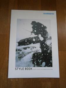 SHIMANO 　シマノ　スタイルブック　ウィンター　オータム　ウェア 　製品カタログ　2019年　フィッシング 
