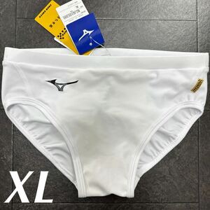 ミズノ　男性用水着　ホワイト×ホワイト　XLサイズ　新品