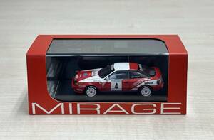 新品未展示 1/43 hpi racing エイチピーアイ レーシング MIRAGE ミラージュ Toyotaトヨタ セリカ GT-Four 1992 ラリー スウェーデン 8146