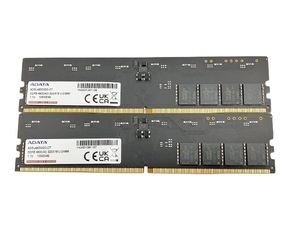 【動作保証】ADATA DDR5 4800 U-DIMM メモリモジュール 32GB×2 新世代DDR5 PC周辺機器 中古 W8798871
