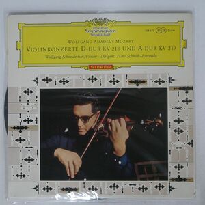 独 SCHNEIDERBAN/MOZART: VIOLINKONZERTE D-DUR KV218/DG 138678 LP