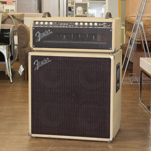 Fender Rumble Bass Custom Shop Tube Head and Cab フェンダーカスタムショップ ベースアンプ ヘッド キャビネット 300W ケース付 2026157