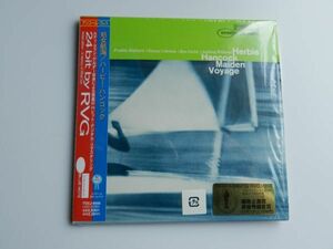 ◆24bi tby RVG 紙ジャケCD【 Japan/Blue Note】ハービー・ハンコックHerbie Hancock / 処女航海 Maiden Voyage◆☆TOCJ-9006/1998◆帯