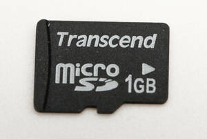 1GB microSDカード　Transcend 