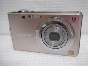 Panasonic パナソニック LUMIX ルミックス コンパクトデジタルカメラ デジカメDMC-FH5ピンクゴールド 本体のみ 動作確認済 定形外300円B6-A