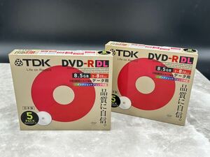 Ｂ１　未開封　★　TDK　★　日本製　DVD-R DL　8.5GB　データ用　【 DR85PWB5S 】