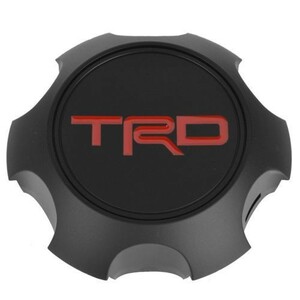 USトヨタ 純正品 TOYOTA TRD 17インチホイール専用 センターキャップ ブラック 1個