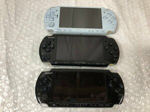 k086□ 【ジャンク】 SONY PSP-2000 １台＆PSP-3000 2台 本体のみ 3台セット ジャンク 部品取り